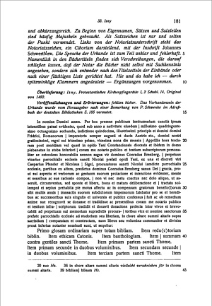 A page of the edition in MBK 1, Nr. 33, pp. 181-182